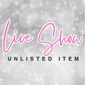 Live Show Unlisted Item Graphic - Pink & Silver